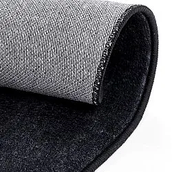 Rund Teppich - Lynton (schwarz)