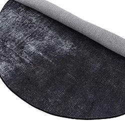 Rund Teppich - Lynton (schwarz)
