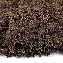 Hochflorteppiche - Melilla Hand Woven Wool Shaggy (braun)