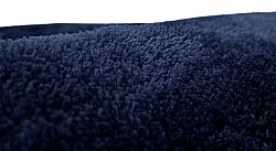 Runde Teppiche - Aranga Super Soft Fur (dunkelblau)