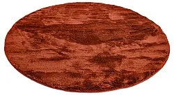 Runde Teppiche - Aranga Super Soft Fur (rot)