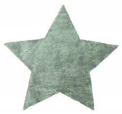 Kinderteppich - Aranga Super Soft Star (grün)