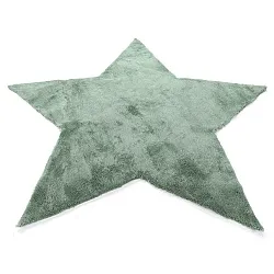 Kinderteppich - Aranga Super Soft Star (grün)