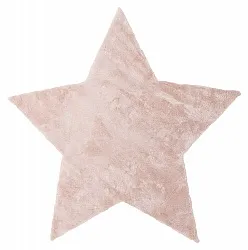 Kinderteppich - Aranga Super Soft Star (rosa)