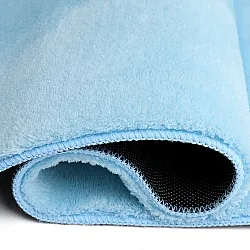 Hochflorteppiche - Aranga Super Soft Fur (hellblau)