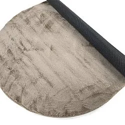 Ovaler Hochflorteppich - Aranga Super Soft Fur (braun)