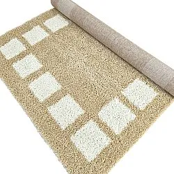 Hochflorteppiche - Asilah (beige/weiß)