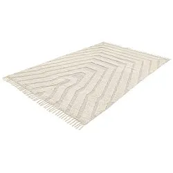 Hochflorteppiche - Callista Natural Cotton Shaggy (beige)