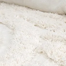 Hochflorteppiche - Cazorla Natural Cotton Shaggy (cremefarben)