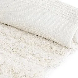 Hochflorteppiche - Cazorla Natural Cotton Shaggy (cremefarben)