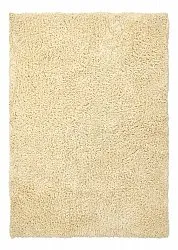 Hochflorteppiche - Combarro Solid Cotton Shaggy (hellgelb)