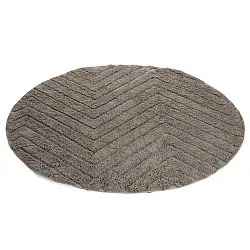 Runde Teppiche - Conara Natural Cotton Shaggy (taupe)