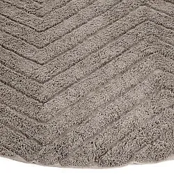 Runde Teppiche - Conara Natural Cotton Shaggy (taupe)