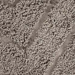 Runde Teppiche - Conara Natural Cotton Shaggy (taupe)