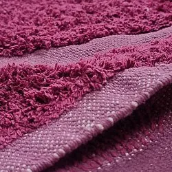 Hochflorteppiche - Cyrus Natural Cotton Shaggy (rot)