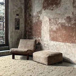 Hochflorteppiche - Fassale Hand Woven Wool Shaggy (creme)
