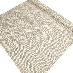 Wollteppich - Larkana (beige/weiß)