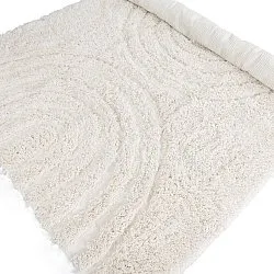 Hochflorteppiche - Lindos Natural Cotton Shaggy (weiß)