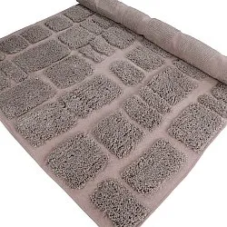 Hochflorteppiche - Otranto Natural Cotton Shaggy (taupe)
