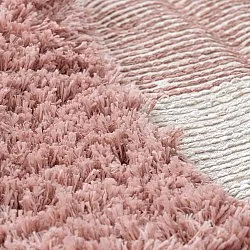 Hochflorteppiche - Perast Natural Cotton Shaggy (mehrfarbig)