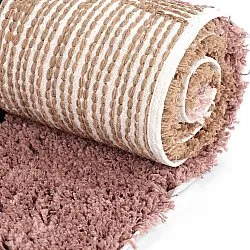 Hochflorteppiche - Perast Natural Cotton Shaggy (mehrfarbig)