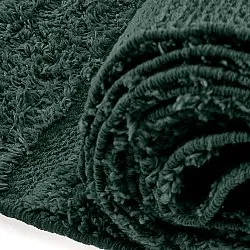 Hochflorteppiche - Rani Natural Cotton Shaggy (grün)