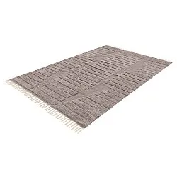 Hochflorteppiche - Rani Natural Cotton Shaggy (taupe)