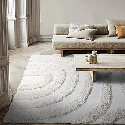 Hochflorteppiche - Sivota Natural Cotton Shaggy (cremefarben)
