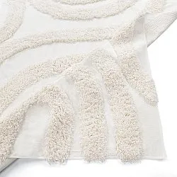 Hochflorteppiche - Sivota Natural Cotton Shaggy (cremefarben)