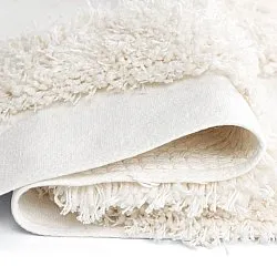 Hochflorteppiche - Sivota Natural Cotton Shaggy (cremefarben)