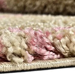 Hochflorteppiche - Tiznit (beige/rosa)