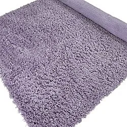 Hochflorteppiche - Combarro Solid Cotton Shaggy (hellviolett)