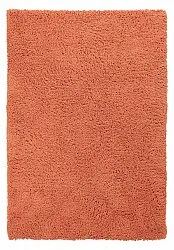 Hochflorteppiche - Combarro Solid Cotton Shaggy (hellorange)
