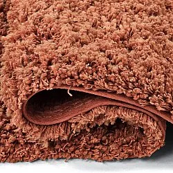Hochflorteppiche - Combarro Solid Cotton Shaggy (hellorange)
