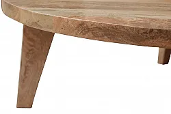 Couchtisch - Vintage - 65 cm round (natur)