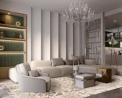 Wilton-Teppich - Denizli (beige)