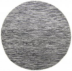 Runde Teppiche - Savona (schwarz)
