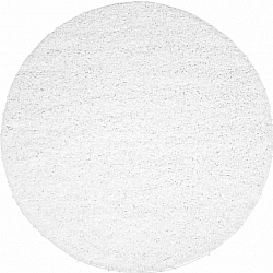 Runde Teppiche - Trim (weiß)
