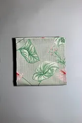 Serviette im 4er-Pack - Adella (grün/lila)