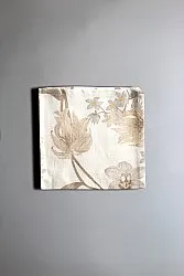 Serviette im 4er-Pack - Florina (beige)