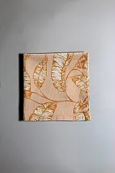 Serviette im 4er-Pack - Leaves (orange)