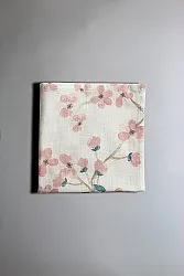 Serviette im 4er-Pack - Pia-Li (rosa)