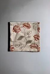 Serviette im 4er-Pack - Wreath (rosa)