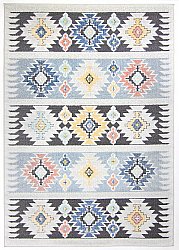 Teppich für innen und außen - Sahara (blau/multi)