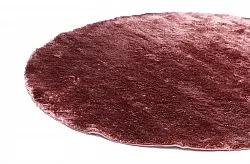 Runde Teppiche - Shaggy Luxe (coral pink)