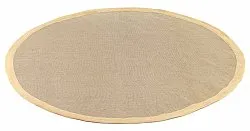 Rund Teppich (sisal) - Agave (helltaupe)