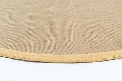 Rund Teppich (sisal) - Agave (helltaupe)