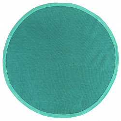 Rund Teppich (sisal) - Agave (smaragdgrün)