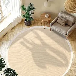 Rund Teppich (sisal) - Agave (elfenbein)