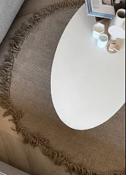 Runde Teppiche - Pike (beige)